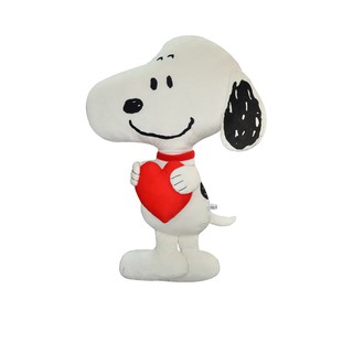 OCEAN TOYS หมอน Snoopy 2D Peace Love สีขาว หมอน หมอน เครื่องนอน บ้าน