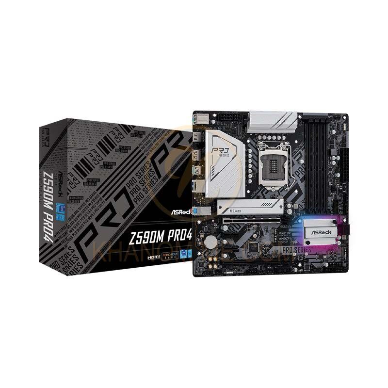 MAINBOARD (1200) ASROCK Z590M PRO 4