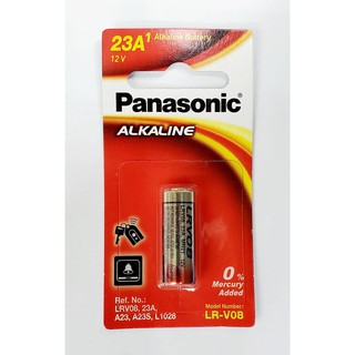 ถ่าน Panasonic 23AE หรือ LV08 12V ใช้สำหรับรีโมท สามารถออกใบกำกับภาษีได้