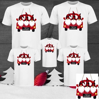 เสื้อยืดCHRISTMAS FAMILY T-SHIRT (WHITE FAMILY SET, SOLD PER PIECE) 161