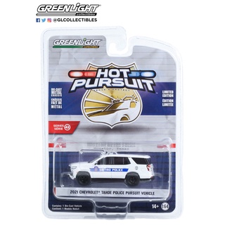 Greenlight 1/64 Hot Pursuit Series 42 - 2021 Chevrolet Tahoe Police Pursuit Vehicle 43000-F