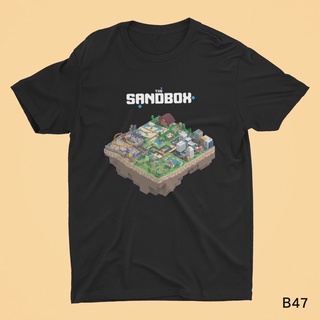 👕✨เสื้อยืดบิทคอยน์ เสื้อยืดคริปโต เสื้อยืดบิทคอยน์ ลาย Metaverse  Sandbox🙌