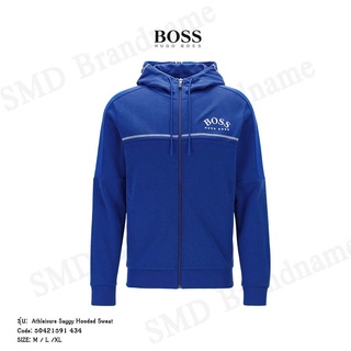 HUGO BOSS เสื้อฮู้ด  Athleisure Saggy Hooded Sweat  Code: 50421591 434