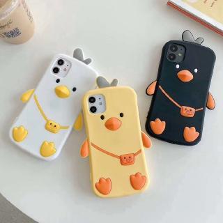 เคสโทรศัพท์ซิลิโคนลายการ์ตูนเป็ดสําหรับ Huawei Nova 3 3i Nova 4 4e Nova 5T Honor 8X Honor 10 Lite Mate 30 Y7 Pro 2019 Huawei Y9s Y9 2019 Y9 Prime 2019 P30 Lite P30 P40 Pro เคสโทรศัพท์ซิลิโคนพิมพ์ลายการ์ตูนเป็ดน่ารักสําหรับ