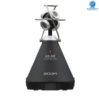 ZOOM H3-VR เครื่องบันทึกเสียงดิจิตอลพร้อมไมโครโฟนแบบ Ambisonics Array 4 ตัวรอบทิศทาง