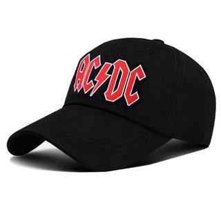 หมวกเบสบอลลําลอง ปักลาย ACDC เหมาะกับใส่เล่นกีฬากลางแจ้ง สําหรับผู้ชาย และผู้หญิง