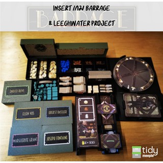 Tidy Insert สำหรับเกม Barrage และ Leeghwater Project