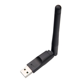 R* 2 4Ghz อะแดปเตอร์ WiFi USB 150Mbps ไร้สาย LAN พร้อมเสาอากาศ 802 11n