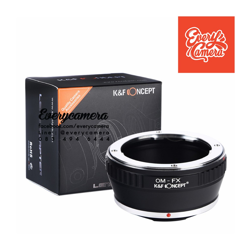 Adapter K&F Concept OM to Fuji FX Olympus OM to FX fuji