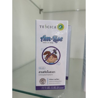 tescica amlise แชมพู organic ขจัดเหา 100มล