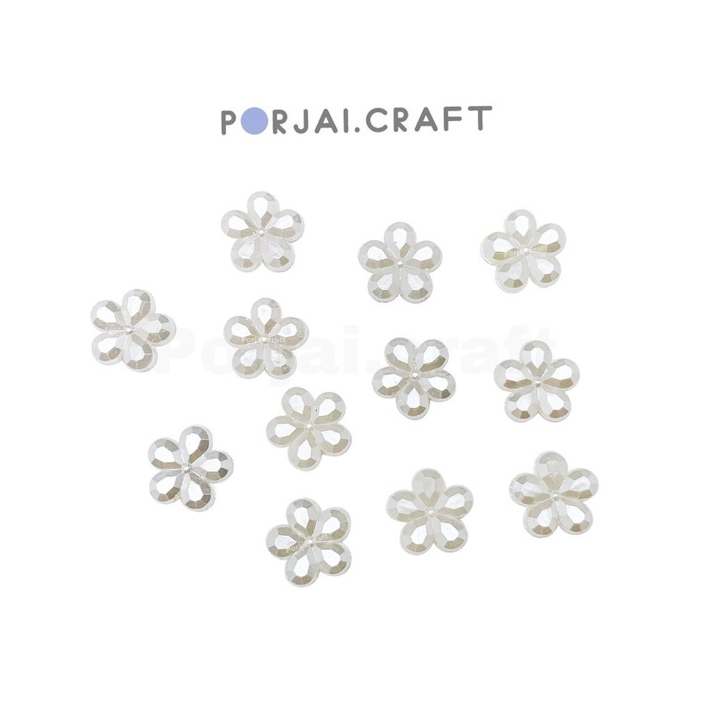 ลูกปัดดอกไม้ Flower Beads 14mm Shopee Thailand