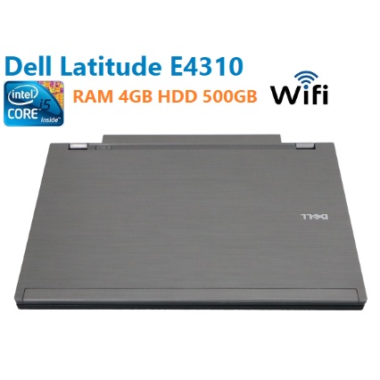 โน๊ตบุ๊ค Dell Latitude E4310 Intel Core i5-560M @ 2.67GHz /RAM 4GB /HDD-500GB /DVD-RW /Wi-Fi  มือสอง