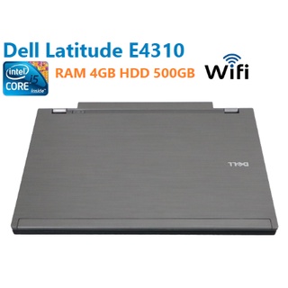 โน๊ตบุ๊ค Dell Latitude E4310 Intel Core i5-560M @ 2.67GHz /RAM 4GB /HDD-500GB /DVD-RW /Wi-Fi  มือสอง