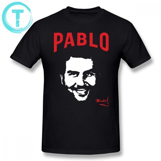 เสื้อยืดแขนสั้น พิมพ์ลายกราฟฟิค Narcos Pablo Escobar สไตล์สตรีท สําหรับผู้ชาย