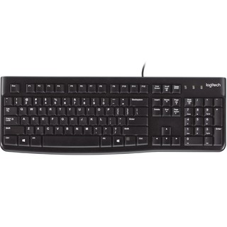 Logitech Keyboard USB K120 Black