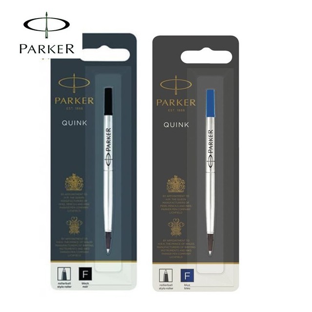 ไส้ปากกา โรลเลอร์บอล ควิ้ง PARKER ( F)  ของแท้ (เส้นเล็ก)