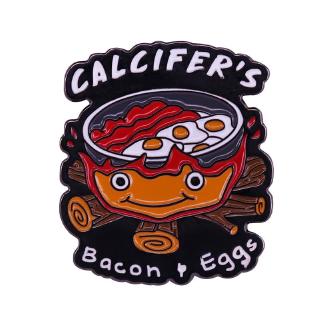 Studio Ghibli Calcifer pin gorgeous Hayao Miyazaki movie parody