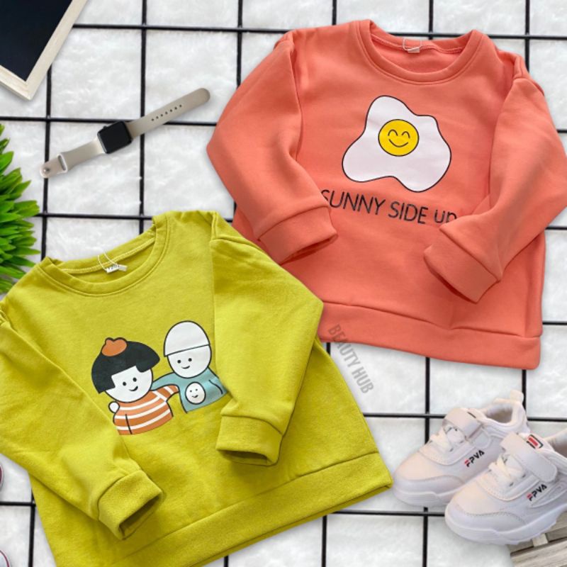 [#030] เสื้อกันหนาวเด็ก 3-4 ขวบ ผ้าสำลี หนานุ่ม อุ่นสบาย