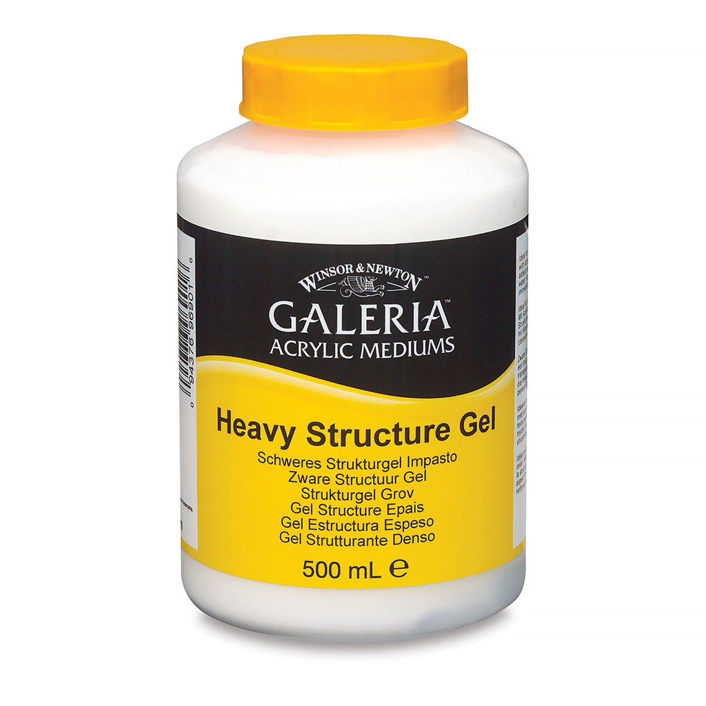 (พรีออเดอร์ 7-10 วัน)สื่อผสมสี Winsor & Newton Galeria Acrylic Medium Heavy Structure Gel 500ml  1 ขวด