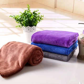 ผ้าเช็ดตัวนาโนmicrofiber100%ขนาด70*140cm