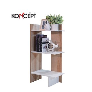 [ลดอีก15%โค้ดY58SZE] KONCEPT ตู้เก็บของ ชั้นวางซีดี/หนังสือ KC-PLAY รุ่น PEAK-S