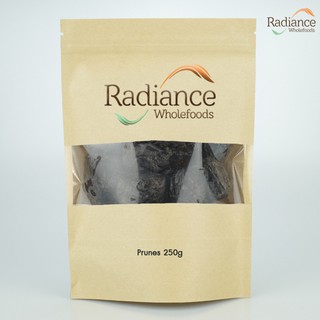 Prunes, Pitted 250g, Radiance Wholefoods