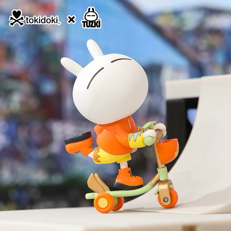 【ของแท้】Tokidoki X Tuzki Best Friends Series ตุ๊กตาฟิกเกอร์ Popmart น่ารัก (มีสินค้า)