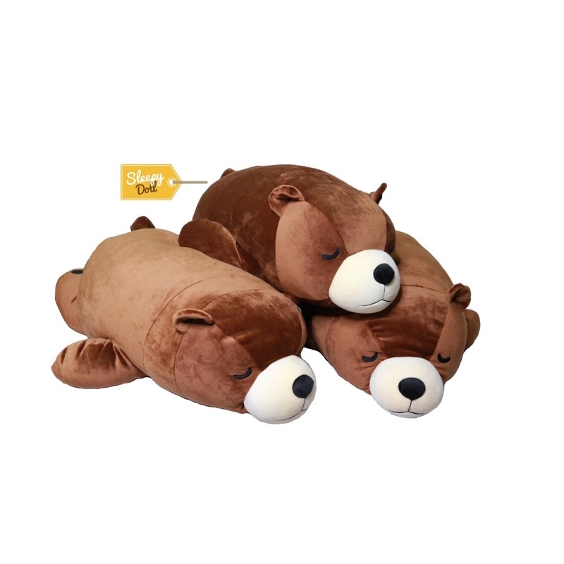 Sleepydollshop ตุ๊กตาหมีช๊อคโกแลต 100 cm. นุ่มแบบมาชเมลโล่