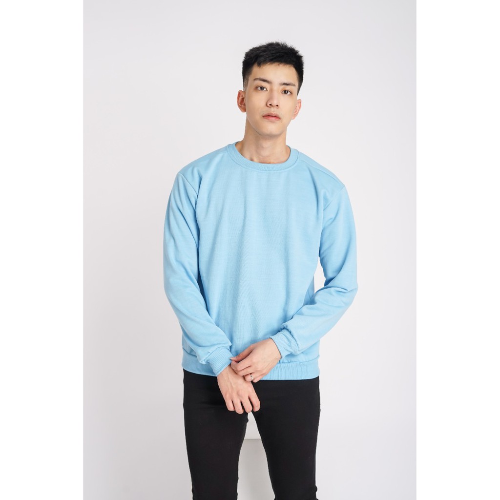 Asgard777 - เสื้อสเวตเตอร์ PLAIN JUMPER TTL LIGHT BLUE