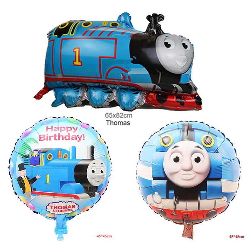 ลูกโป่งฟอยล์ลายการ์ตูน Thomas 1 ชิ้น