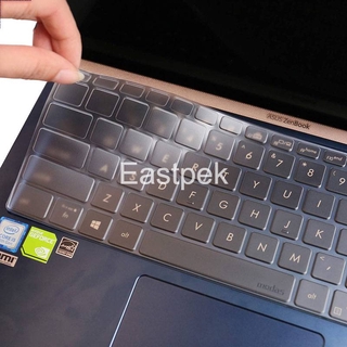 Eastpek เคสแป้นพิมพ์แล็ปท็อป TPU สําหรับ Asus ZenBook 14 UX433 UX433FN UX433FAC UX433FA8265 U4300 2019