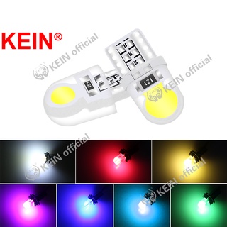 KEIN หลอดไฟ Led T10 led 194 168 W5W COB Led  สําหรับติดป้ายทะเบียนรถยนต์ หลอดไฟ t10 ไฟหรี่ T10