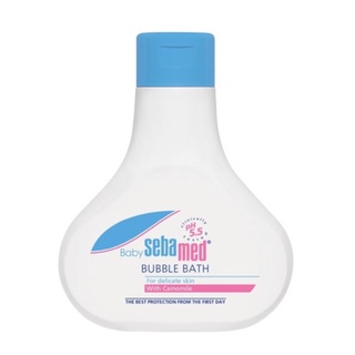 Sebamed Baby Bubble Bath ซีบาเมด ผลิตภัณฑ์ทำความสะอาดผิว สำหรับผิวบอบบาง แพ้ง่าย ขนาด 200 ml 18072