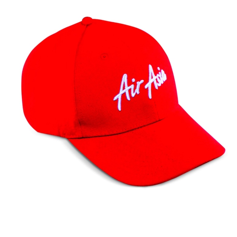 หมวกเบสบอล PREMIUM AirAsia - สีแดง
