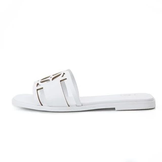 O&B รองเท้าหนังแพะ รุ่น OANDB SANDALS IN STYLISH WHITE-11148CG00443F_C0WTXX