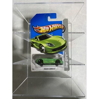 Hot wheels PORSCHE CARRERA GT 2013 HW CITY STREET POWER 4 OF 250 (Green)