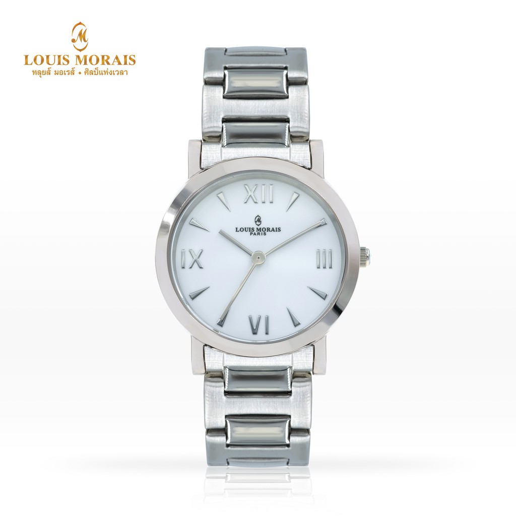 [ของแท้] Louis Morais นาฬิกาข้อมือ รุ่น LMU 337 WE