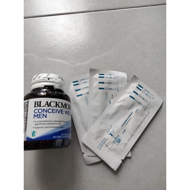 Blackmores Conceive Well Men Gold วิตามินเพิ่มเชื้ออสุจิ ยาบำรุงอสุจิ ...