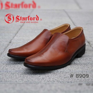 Starford รองเท้า หนังแท้ - รุ่น no. 8909 - สี แทน Tan