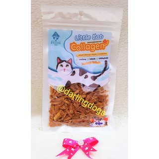 dee jung Dog Little Cat ดีจังด็อก ลิตเติ้ลแคท เนื้อไก่รสซีฟู้ด 35 กรัม