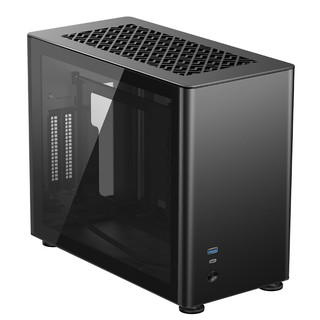 mini-ITX JONSBO A4 Two-Side Tempered Glass Aluminum Case