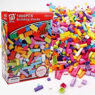 🚩พร้อมส่ง 🚩LEGO เลโก้ 1000 ชิ้น ตัวต่อเสริมพัฒนาการ