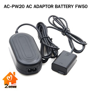 Dummy Battery  AC-PW20 AC Adapter Battery NP-FW50