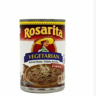 ( พร้อมส่ง )Rosarita Vegetarian Refrien Beans 454g