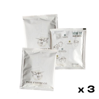 Medium Dark Roast 3 x Drip Sachets กาแฟดริป 3 ซอง