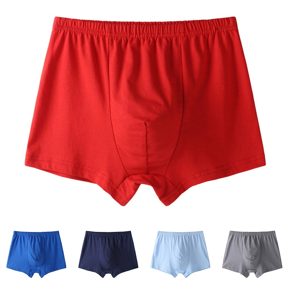 Underwear Men Panties Boxer Breathable Briefs Bulge Cotton Knicker ...