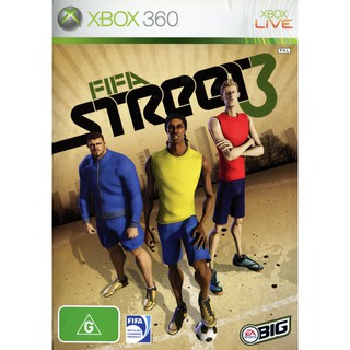 แผ่น XBOX 360 : Fifa Street 3 ใช้กับเครื่องที่แปลงระบบ JTAG/RGH