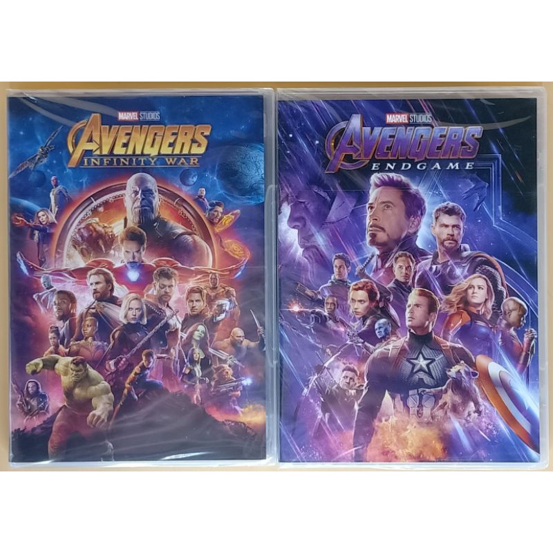 DVD 2 ภาษา - Avengers: Infinity War + Avengers: Endgame มหาสงครามล้างจักรวาล + เผด็จศึก