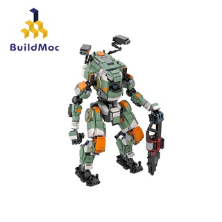 Buildmoc หุ่นยนต์เทคนิค Vanguard Class Titan Mecha Game Titanfalls 2 BT-7274 ของเล่นสําหรับเด็ก