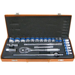 Block screwdriver 24EA/SET GATE GT-234024-B SOCKET SET Hand tools Hardware hand tools ไขควงบล็อก บล็อกชุด GATE GT-234024